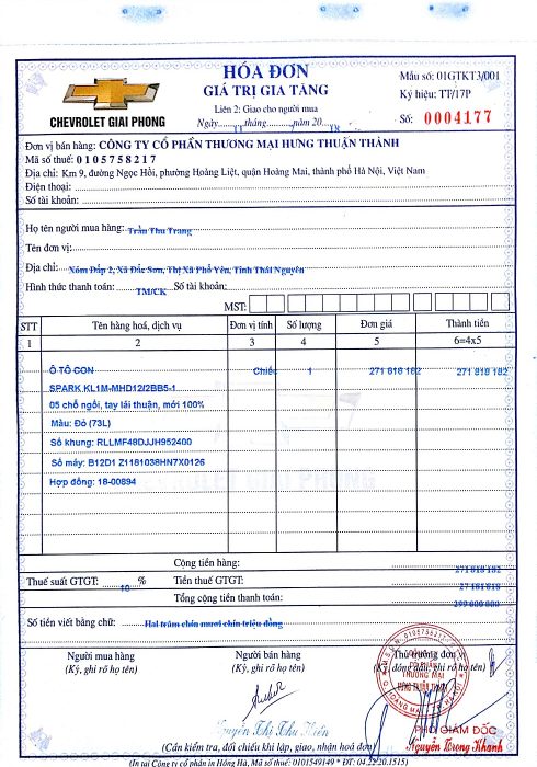 Hop dong mua ban tn 490x700 - Thủ tục đăng ký, đăng kiểm xe ô tô