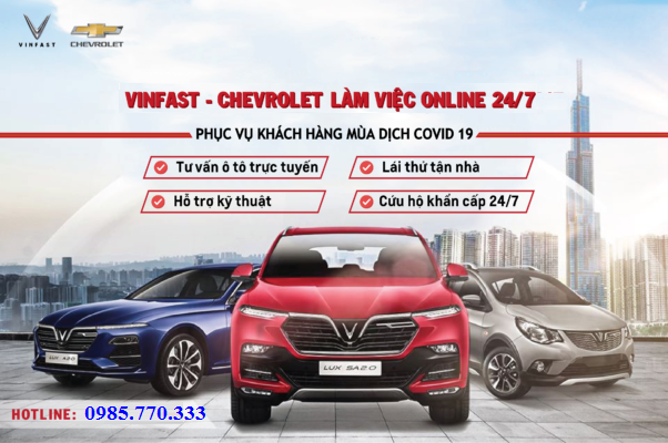 VinFast Chevrolet ban xe online 1 - VinFast gia hạn Chương trình "Ưu đãi lãi suất 0% trong 2 năm" dành cho khách mua xe