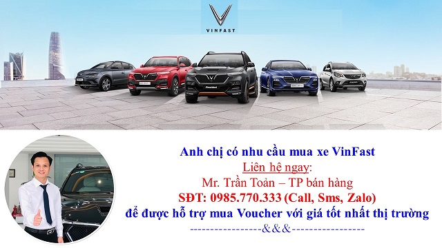 Banner gan Voucher - Mua bán Voucher ô tô điện VinFast VF e34 VF8 VF9 giá tốt