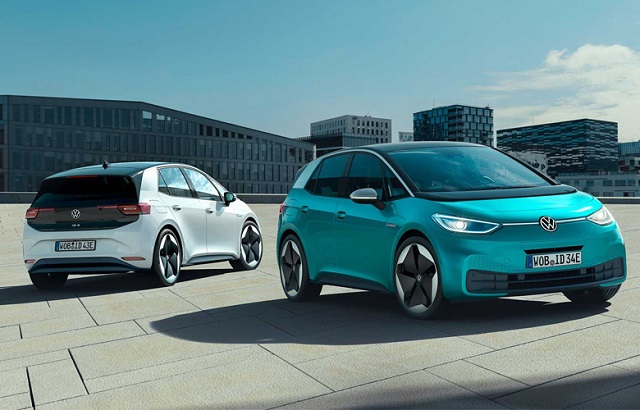 o to dien Volkswagen ID.3 - Top 10 mẫu xe ô tô điện tốt nhất năm 2022