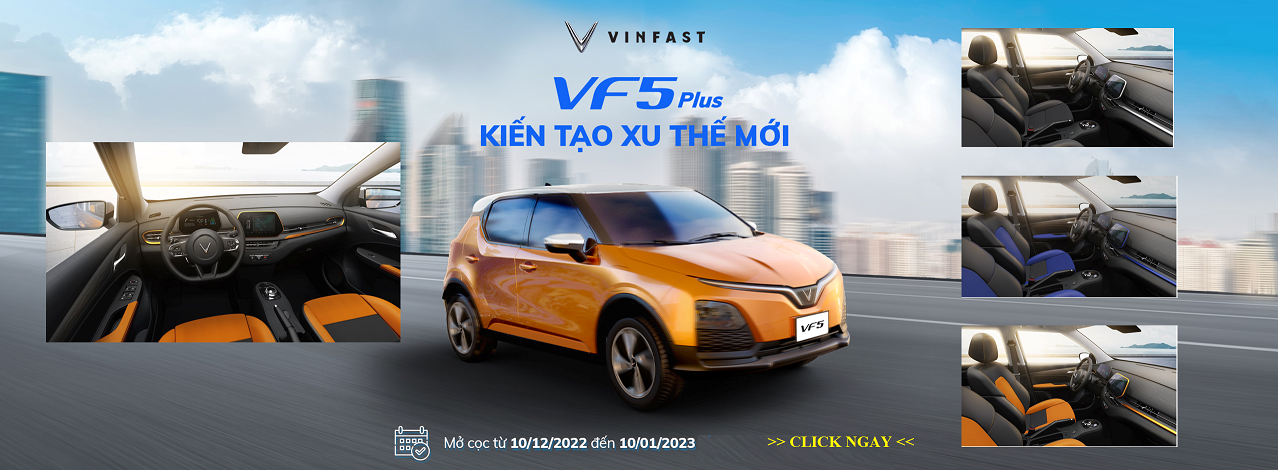 Dat coc oto dien vinfast vf 5 - VinFast Thăng Long - 68 Trịnh Văn Bô, Nam Từ Liêm, Hà Nội. Hotline 0985.770.333