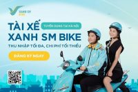 Tuyen dung tai xe xanh sm bike 1 200x134 - GSM VinFast tuyển dụng tài xế xanh SM Bike thu nhập lên đến 18 triệu/tháng